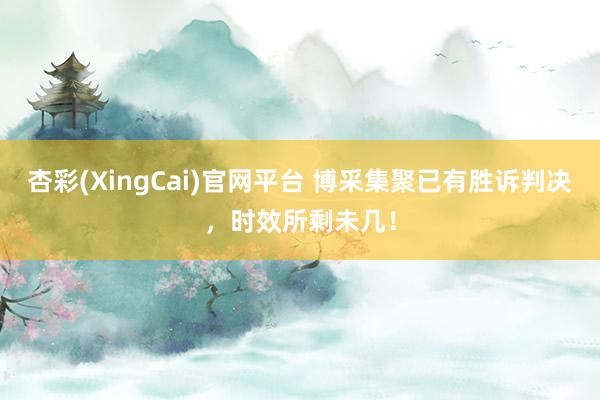 杏彩(XingCai)官网平台 博采集聚已有胜诉判决，时效所剩未几！