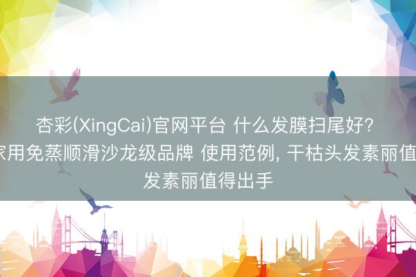 杏彩(XingCai)官网平台 什么发膜扫尾好? 2026家用免蒸顺滑沙龙级品牌 使用范例， 干枯头发素丽值得出手